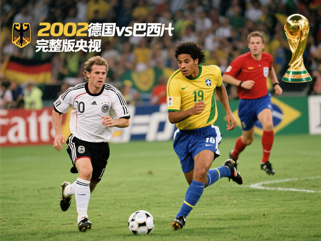 2002年世界杯决赛:德国对阵巴西央视全场录像 2002年世界杯决赛:德国对阵巴西央视全场录像